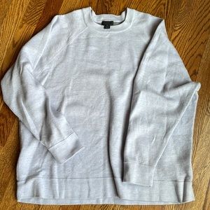 Lavender J Crew Merino Wool/Nylon Blend Sweatshirt Sweater